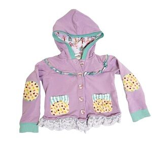 Matilda Jane‎ Royalty Hoodie Once Upon A Time Collection size 4